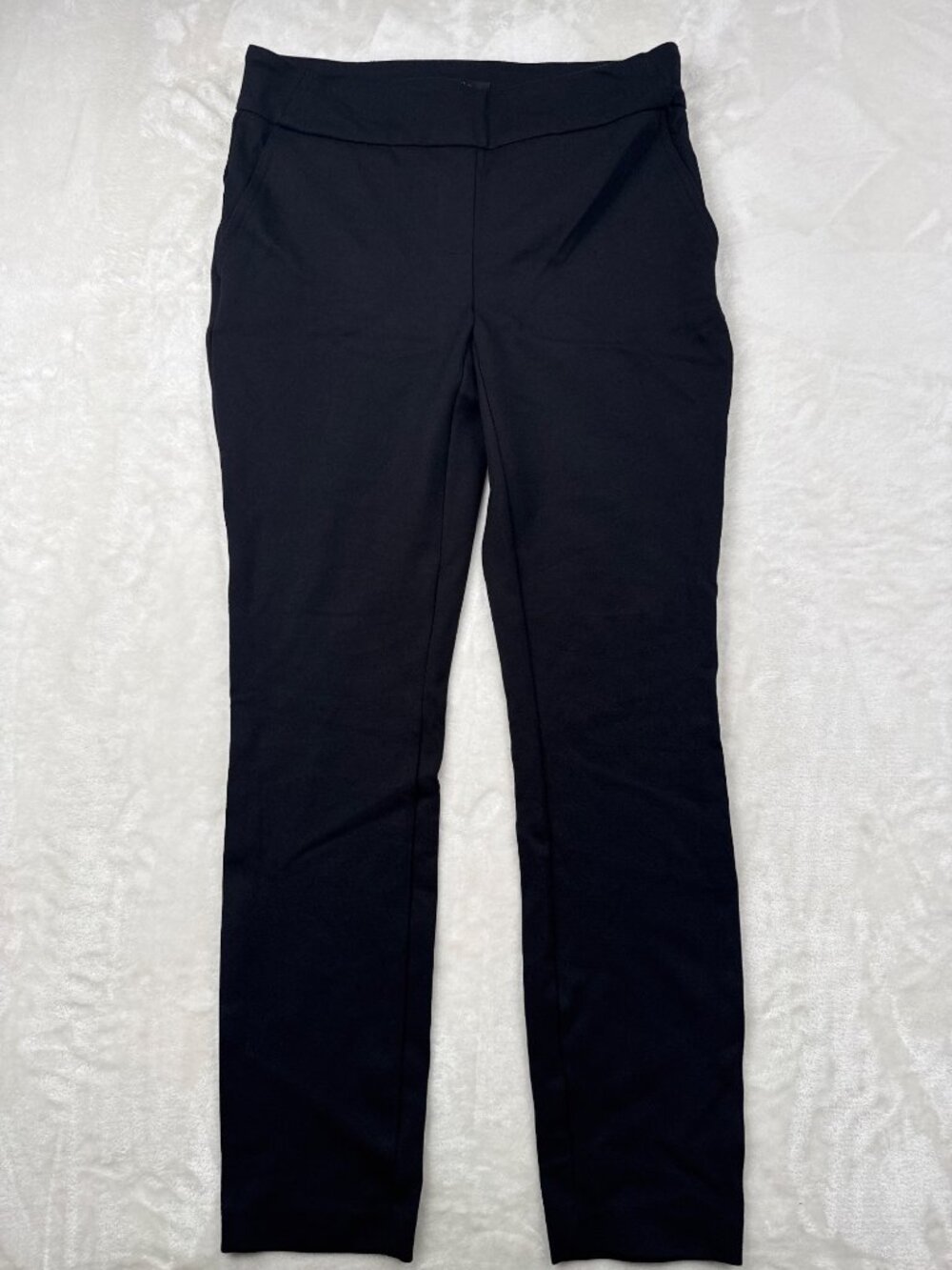 Dalia Womens Black Slim Fit Stretch Pants Size Small